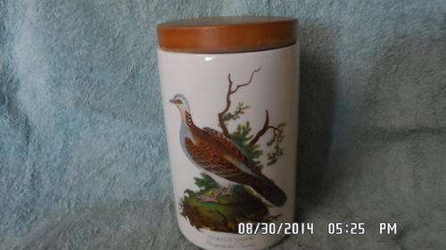 PORTMEIRION 'BIRDS OF BRITAIN' BY E.DONOVAN STORAGE JAR