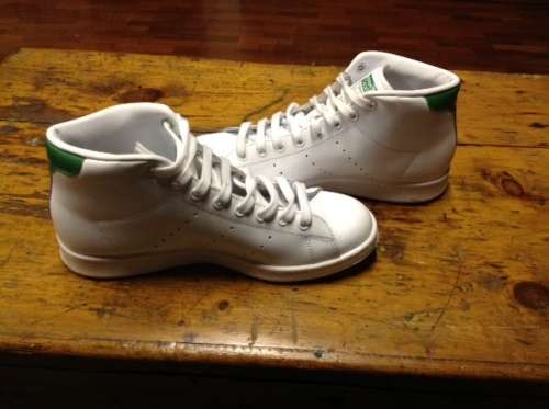 Adidas Stan Smith mid sneakers white size 6