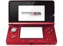 3DS Crimson Red