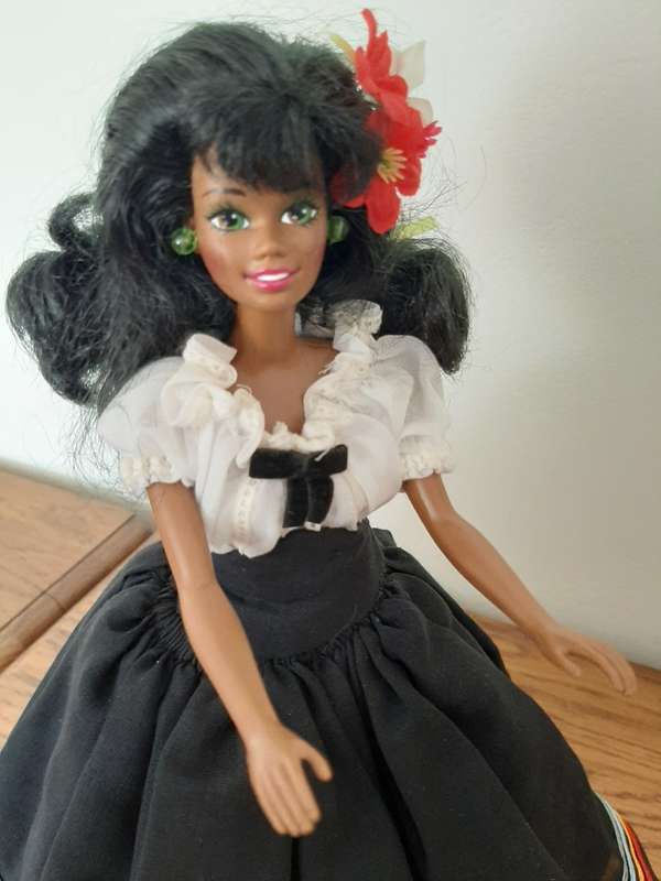 Gypsy Barbie in Black & white