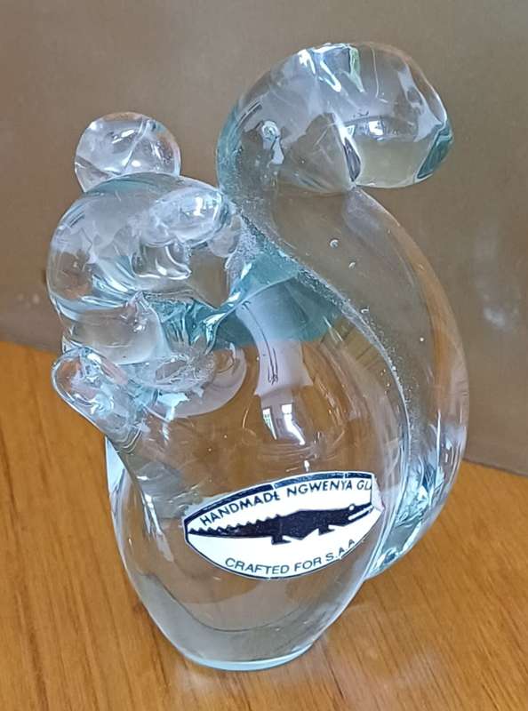 3 Ngwenya Glass Squirrels