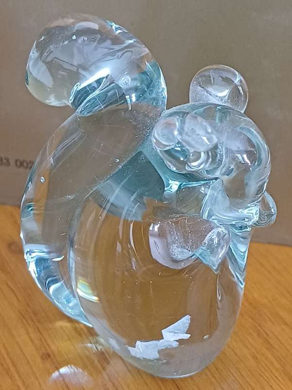 3 Ngwenya Glass Squirrels