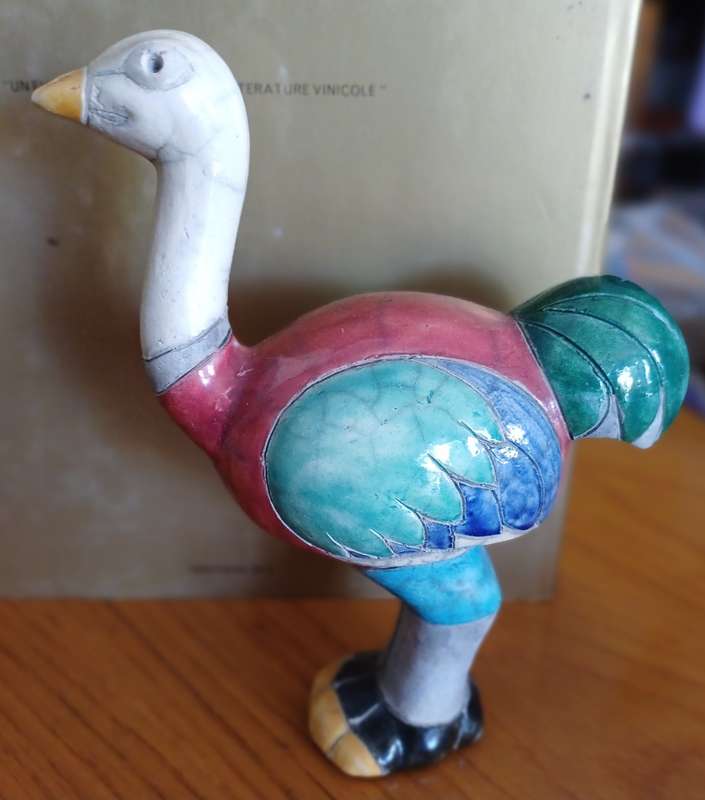 Raku Ostrich