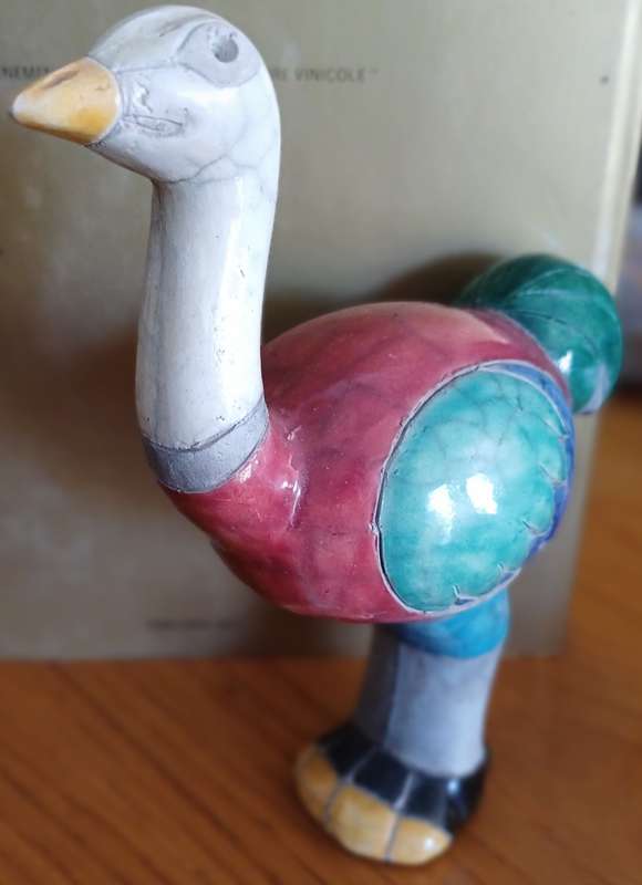 Raku Ostrich