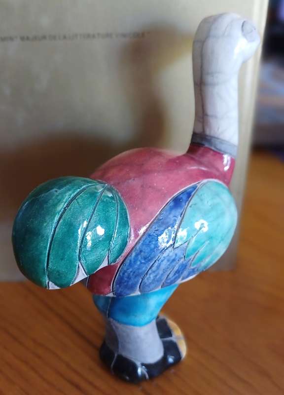 Raku Ostrich