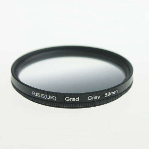 Graduated Grey ND Filter - 58mm Filter Thread