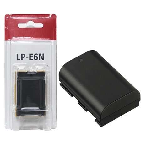 LP-E6N Battery for Canon EOS 5DII, III & IV; 6D I & II; 7D I & II; 60D; 70D; 80D
