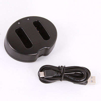 USB Dual Battery Charger For NB-12L Canon PowerShot N100 G1x Mark II 2 Mini X CB-2LG