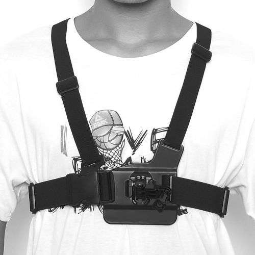 Adjustable Elastic Chest Strap Harness Mount for GoPro HD Hero 1 2 3 3+ 4 Camera