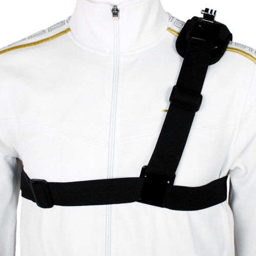 Adjustable Elastic "PARROT" Shoulder Strap Harness Mount for GoPro HD Hero 1 2 3 3+ 4 Camera