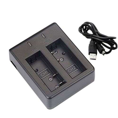 Dual USB Charger for SJ Cam SJ4000 WiFi SJ5000 SJ6000 SJ7000 Action Camera