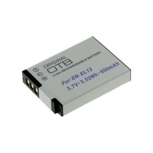 Generic brand EN-EL12 Battery for Nikon CoolPix P300 S70 S710 S610 S610c S620 S630 S640 S1000pj etc.