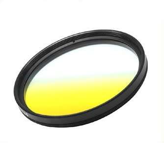 Graduated Yellow ND Filter - 72mm Filter Thread