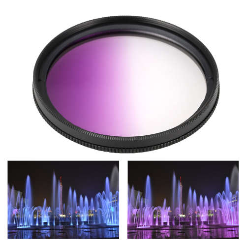 Graduated Purple ND Filter - 58mm Filter Thread