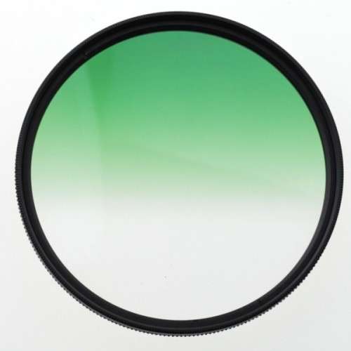 Graduated Green ND Filter - 72mm Filter Thread