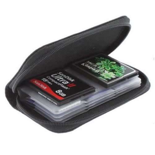 SDHC MMC CF Micro SD Memory Card Storage Case Carrying Pouch Holder Wallet