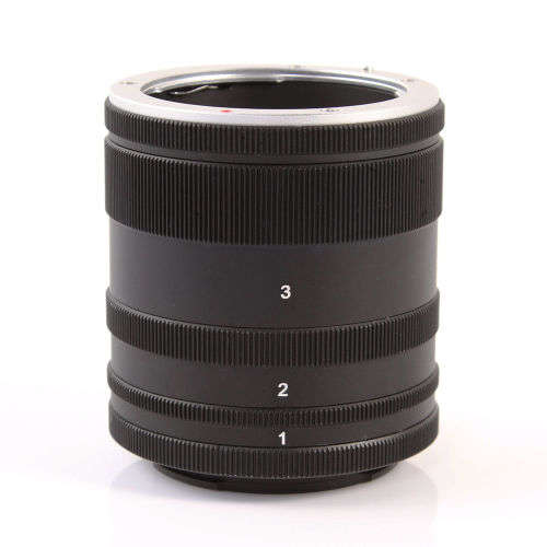 Macro Extension Tube Ring Set Adapter for Sony E Mount NEX Camera Lens (unwired)