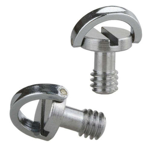 1/4` Screw D-Ring For Camera Tripod Monopod Quick Release Baseplate
