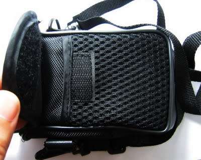 Nylon Bag Pouch Case Pocket Black for Digital Compact Camera