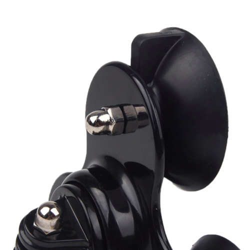 Triple Suction Cup Mount With Screw For GoPro Hero 1 2 3 4 5 SJCAM Sports camera