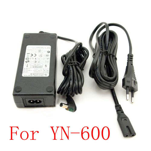 AC DC Power Adapter Charger Power Supply Wire for YN600 YN300III YN168 YN216