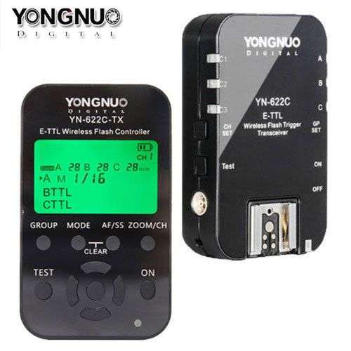 Yongnuo YN-622C-TX YN622 LCD TTL Wireless Flash Controller For Canon