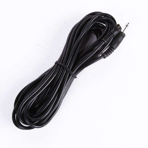 3M 3 Metre Flash Trigger Sync Cord Cable 3.5mm Plug to Male PC Socket for Camera