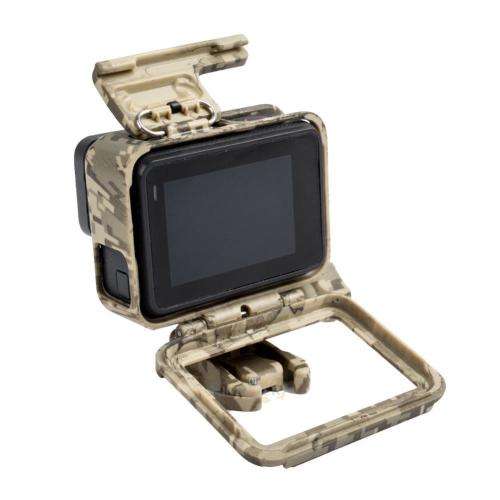 Camouflage Standard Border Frame Protective Housing Cover Case for GoPro Hero 5
