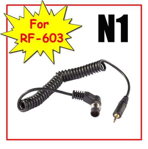 N1 Cable for RF-603 Wireless Flash Trigger for Nikon