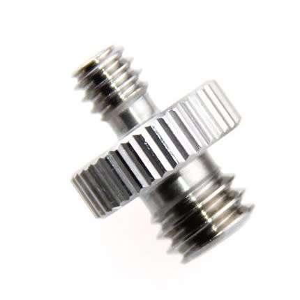 Double Head Stud 1/4 - 3/8 Thread Adapter Screw
