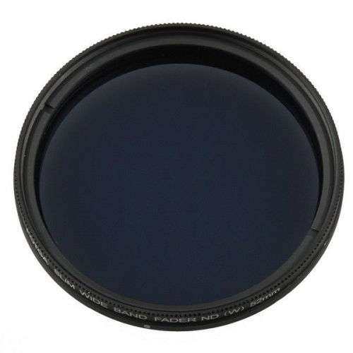 Fotga 77mm Slim Adjustable Variable Color Conversion Fader ND Blue Lens Filter