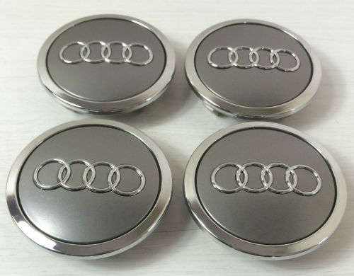 4x Audi A3 A4 S4 A6 S6 A8 TT HUB/WHEEL CENTER CAP CAPS:68mm/56mm