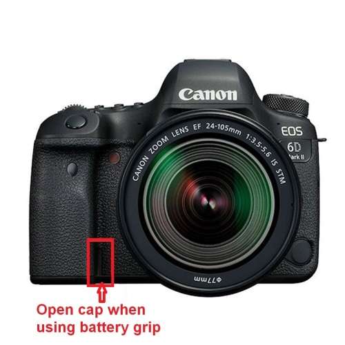 Generic Battery Grip for Canon EOS 6D Mark II DSLR Cameras (BG-E21)