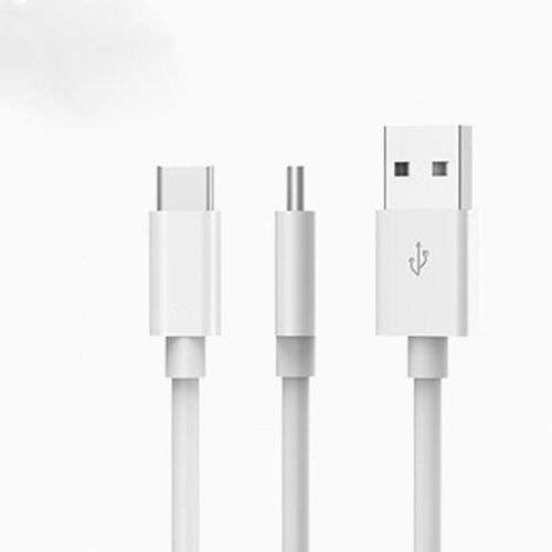 1m White Type-C to USB Braided Data Sync Charger Cable Cord