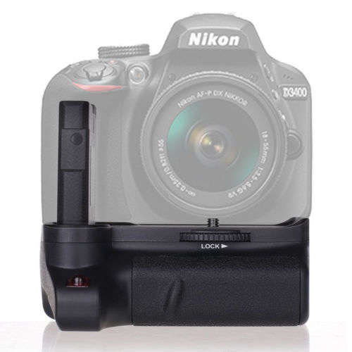 Generic Battery Grip for NIKON D3400 DSLR Cameras