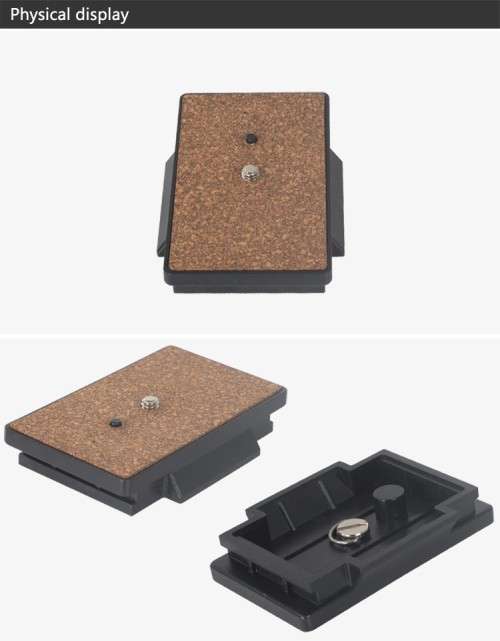 Tripod Quick Release Plate Screw Mount Adapter for YUNTENG 288, YUNTENG 691RM,