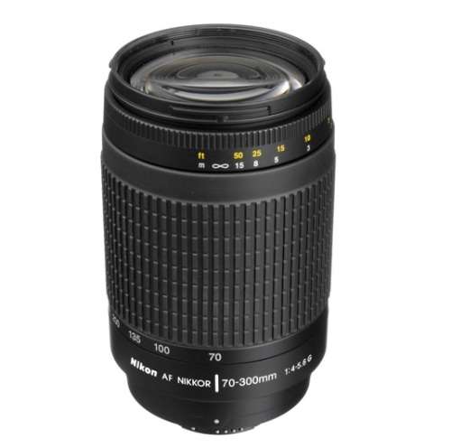 Nikon AF Nikkor 70-300mm f/4-5.6 G Telephoto Zoom lens for Nikon DSLR Cameras