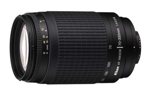 Nikon AF Nikkor 70-300mm f/4-5.6 G Telephoto Zoom lens for Nikon DSLR Cameras