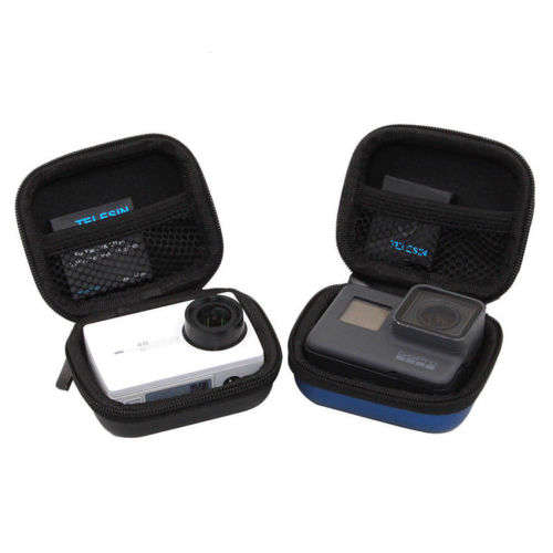 BLUE Camera Bag Storage Box Protective Case for Action Sports Camera