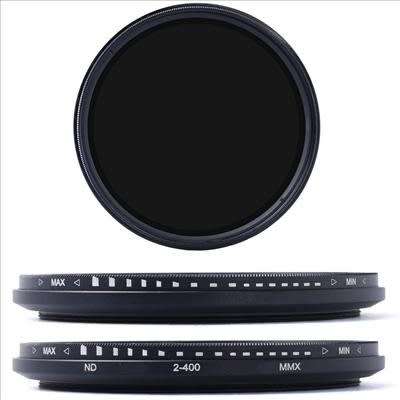 Generic Brand 55mm Neutral density fader variable filter (ND2 to ND400)