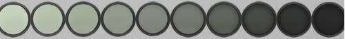 Generic Brand 55mm Neutral density fader variable filter (ND2 to ND400)