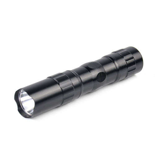 Super Bright Outdoor LED Flashlight Torch Light BLACK