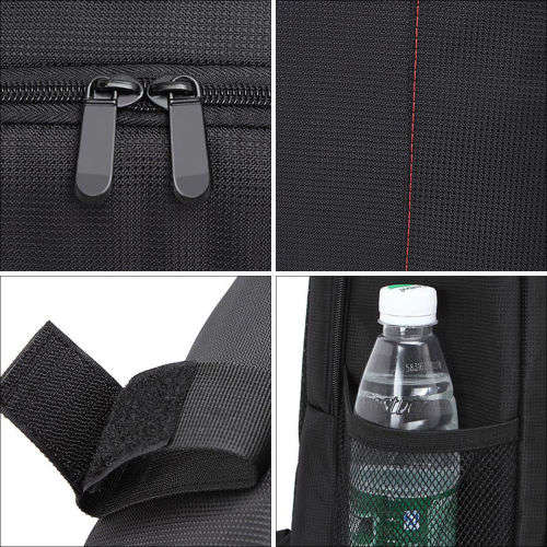 Camera Bag Backpack Waterproof DSLR Case (GREY INNER)
