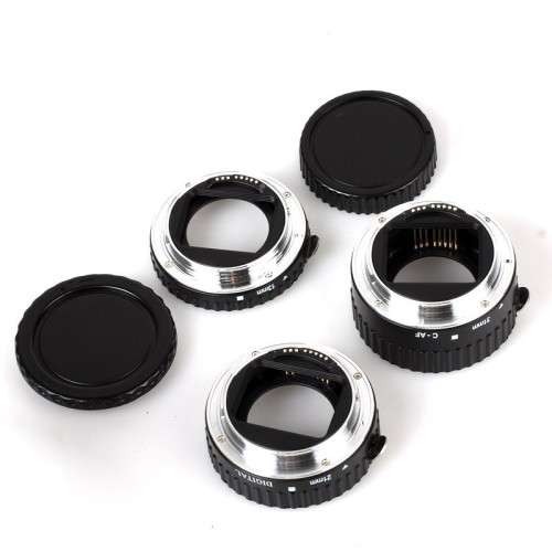 Macro Extension Tube Set for Canon EOS Cameras (Metal Mount)