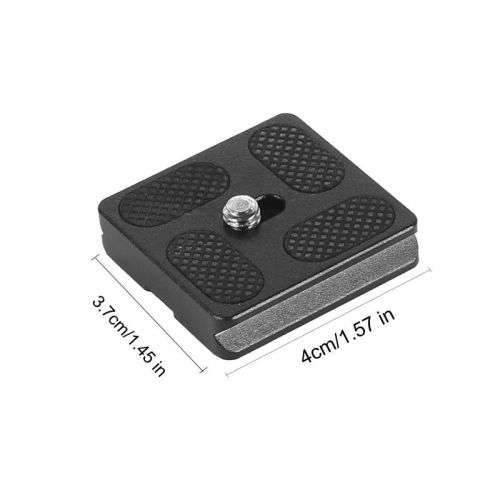 PU-40 Universal Metal Quick Release Plate for Benro Arca Swiss Tripod Ballhead
