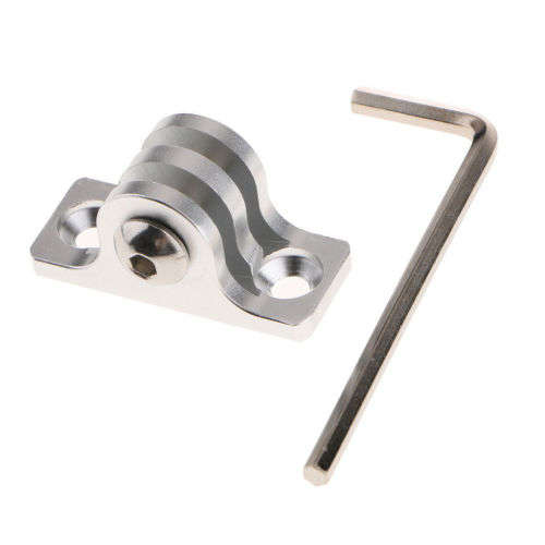 Aluminium Bottom Adapter + Screw + Tool for GoPro Hero and other Sportscams & Camcorders