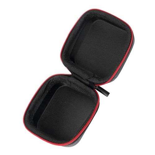 Square Portable Pocket Zipper Storage Bag For Headphone Earphone Earbuds TF SD Card