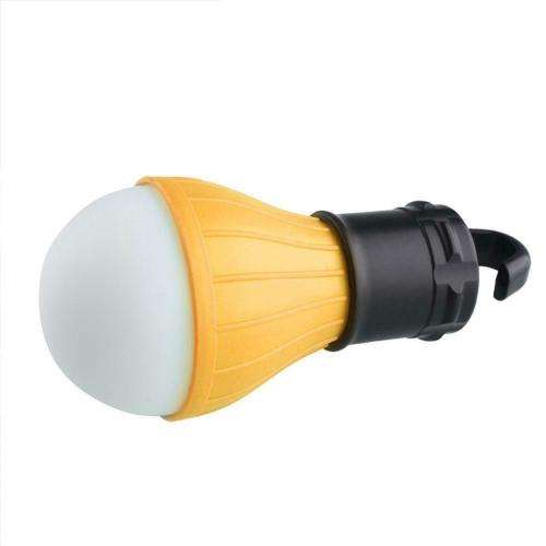 Camping 3 LED Lantern Outdoor Emergency Tent Lamp Light Bulb with Hanging Hook