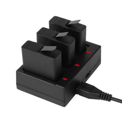 USB TRIPPLE Battery Charger For GoPro 5, 6, 7 Sports Cameras