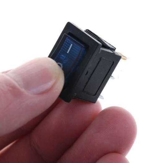 LED Rectangle Rocker Switch Power Supply Switch 21*15mm